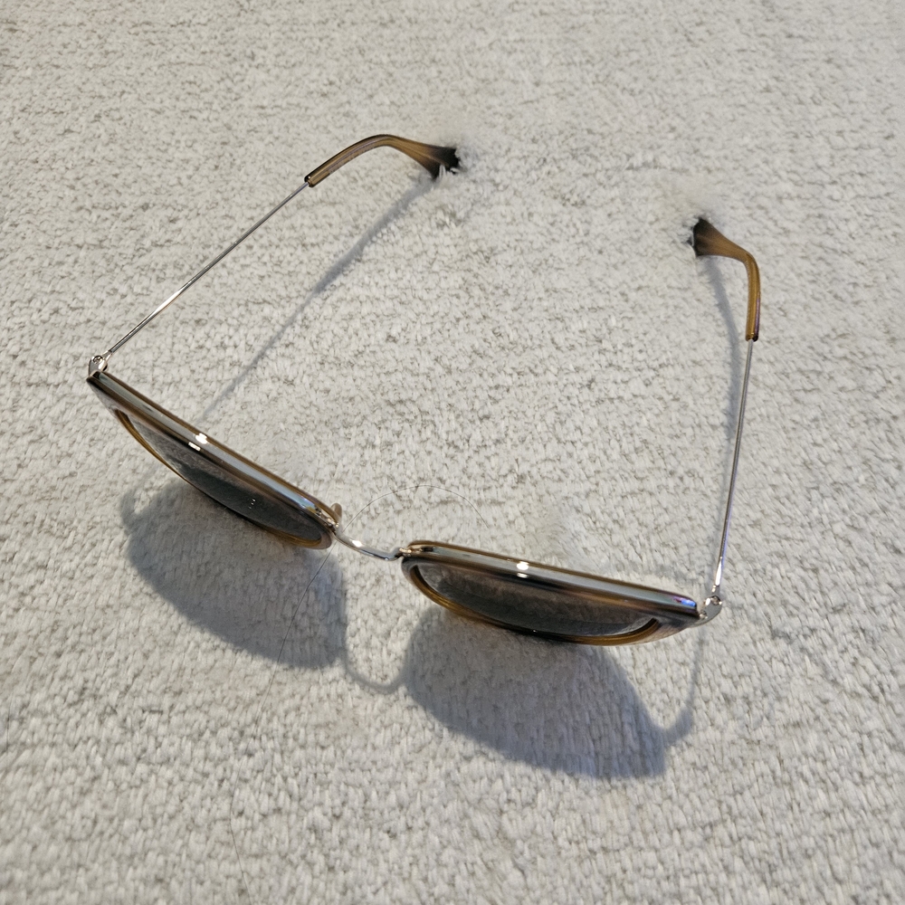 NEW Big Star Brown Sunglasses Retro Cat Eye Neutral Basic Feminine Summer - Picture 6 of 10